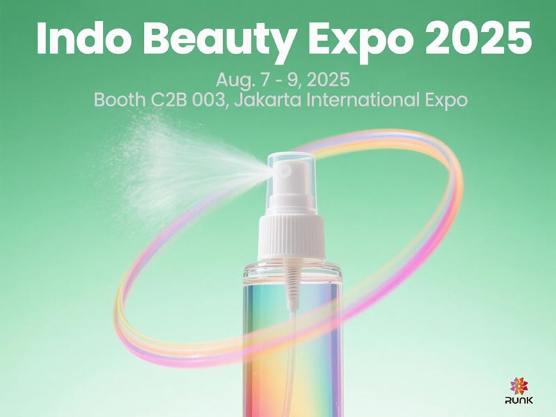 Custom Plastic bottles at Indo Beauty Expo 2025