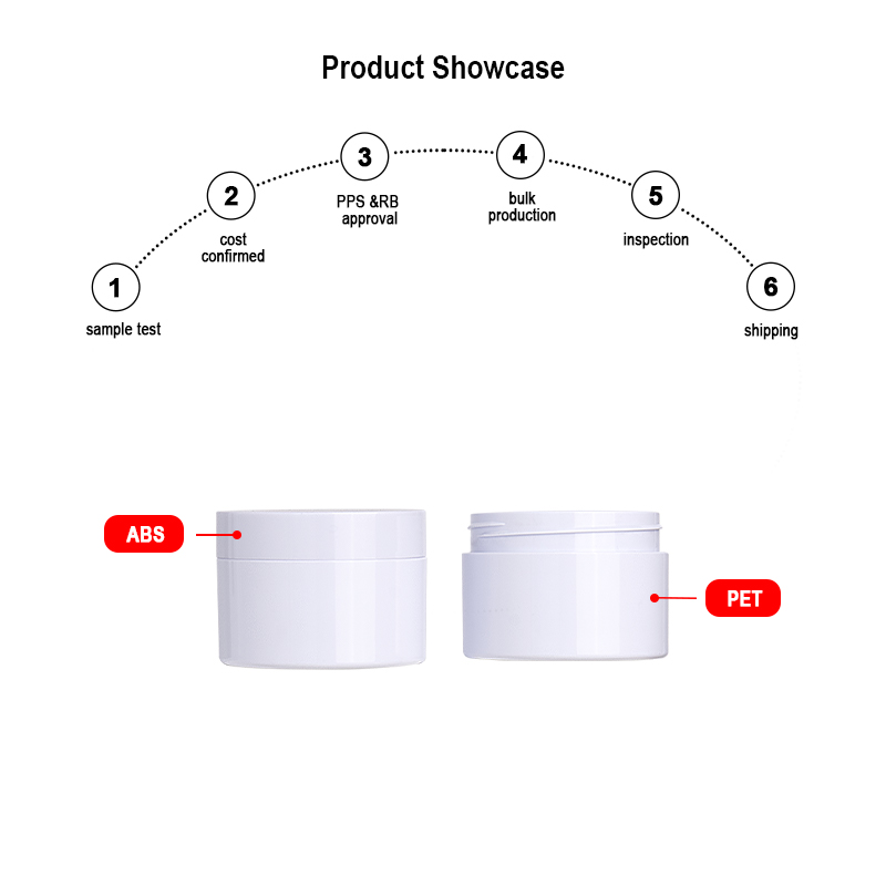 cream jar 50ml product show