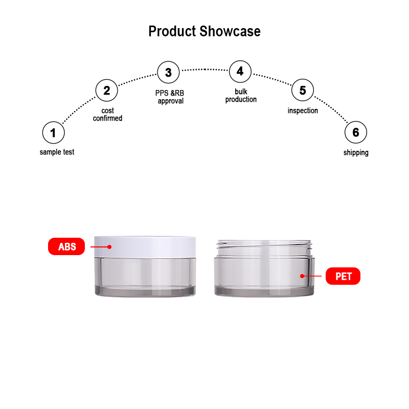 cream jar 80ml product show